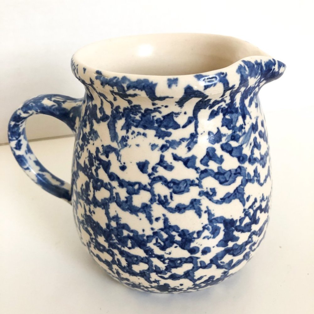 Small Spongeware Pitcher